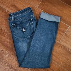 Hudson Jeans Dark Blue Ankle Length Denim